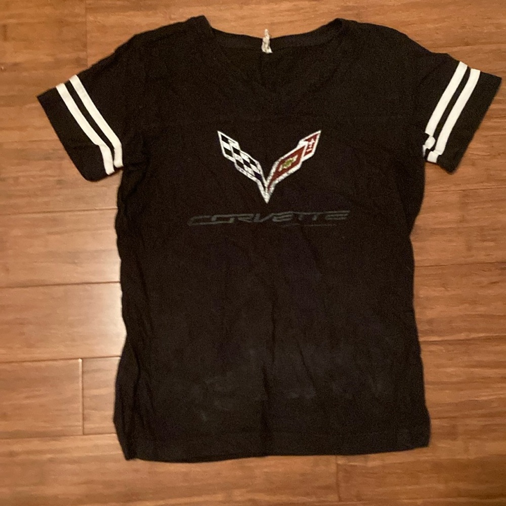 Black corvette tshirt